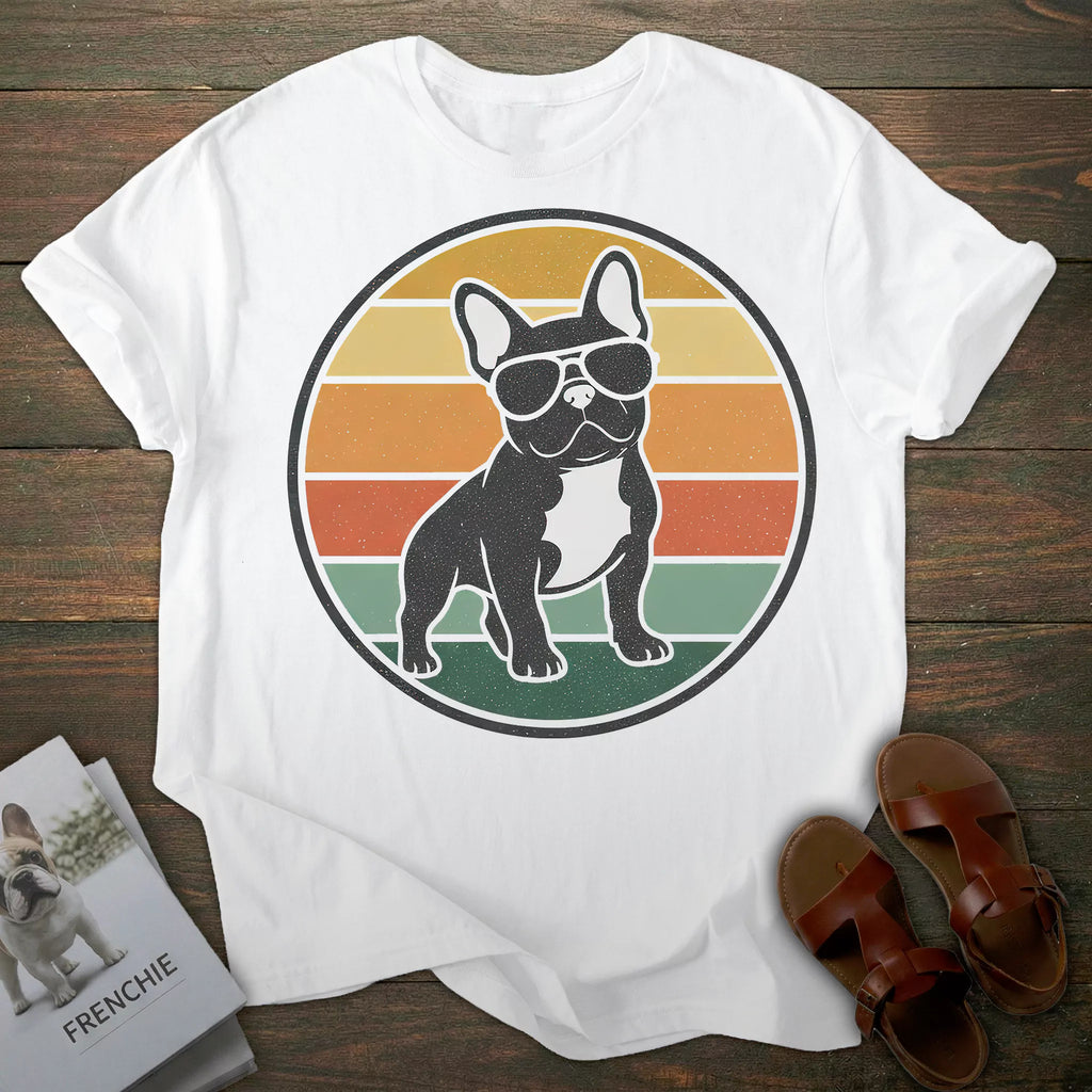 Sunglasses French Bulldog T-shirt