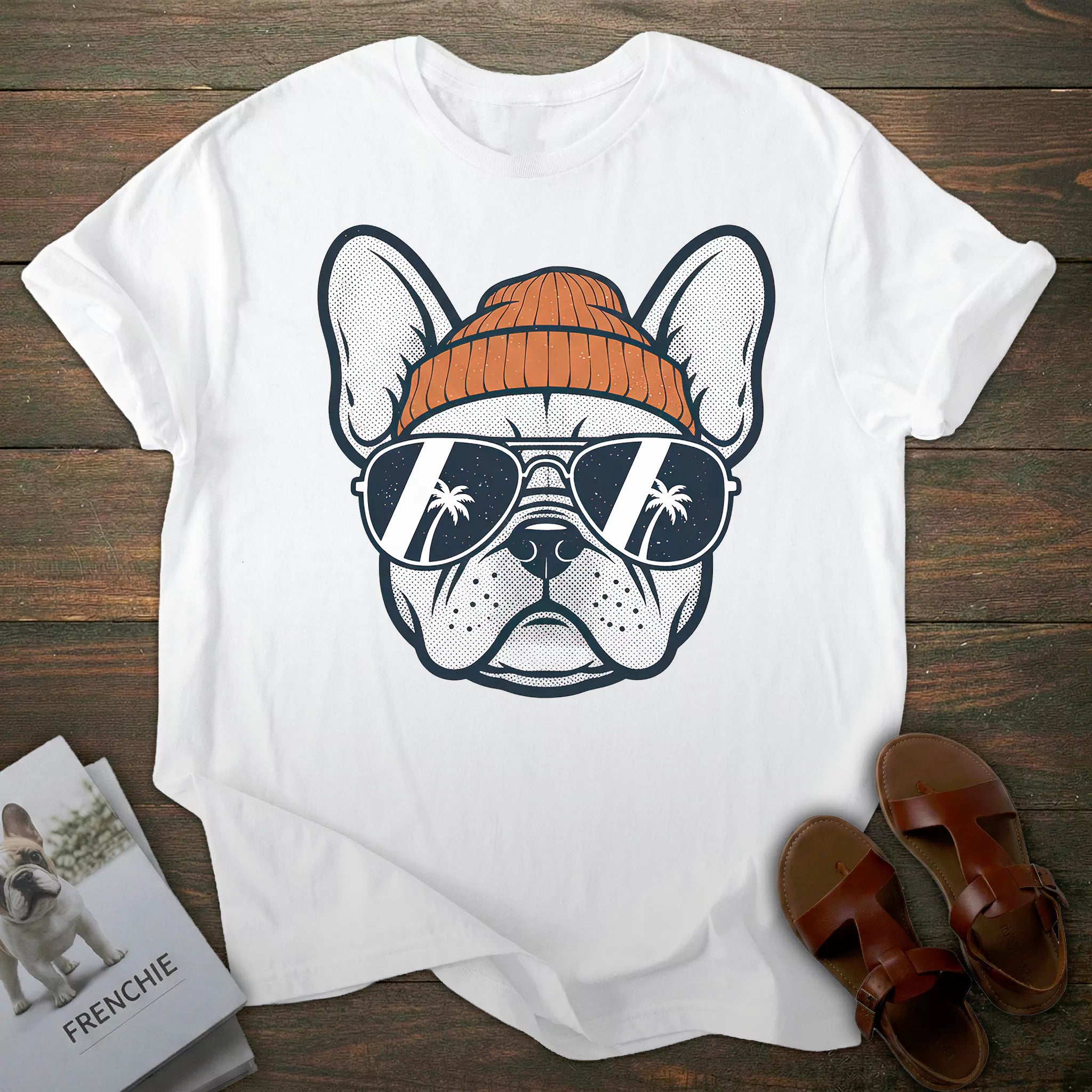 Skyline French Bulldog T-shirt