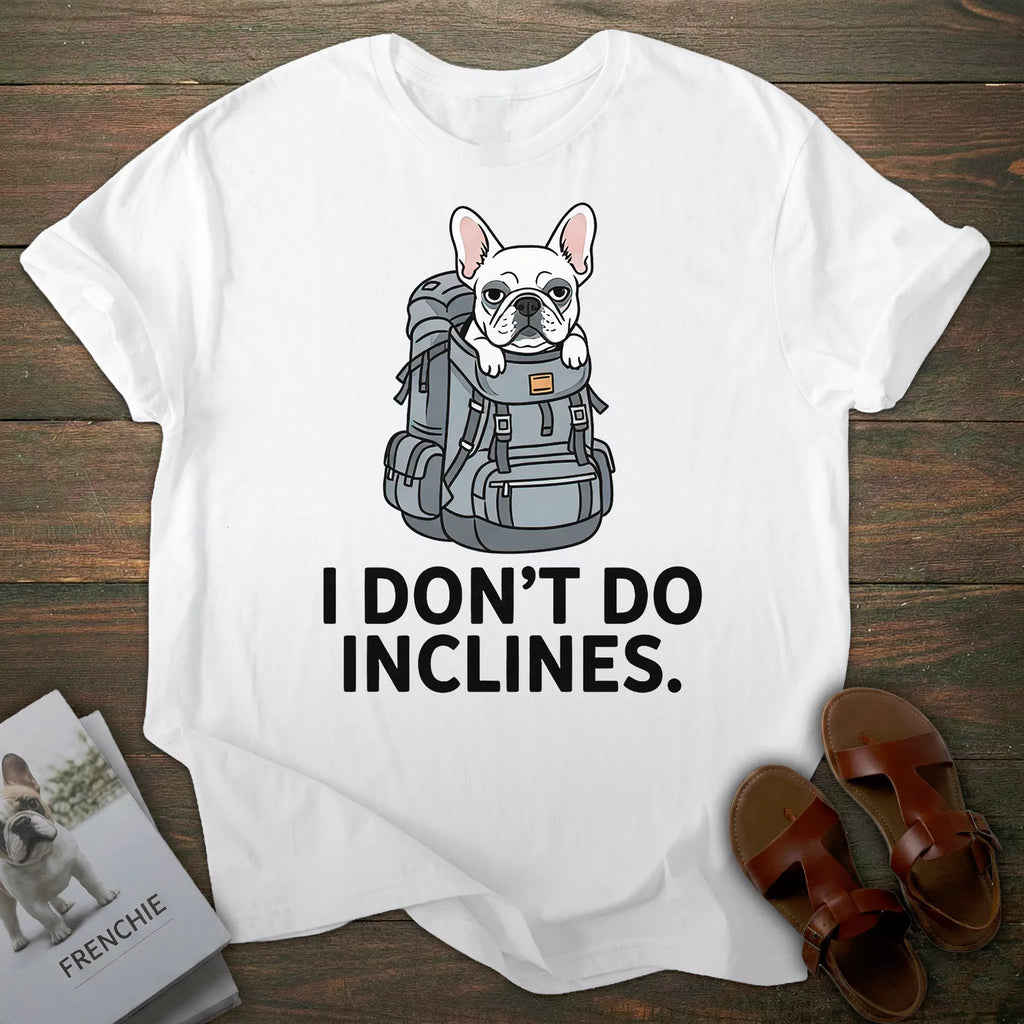 Lazy French Bulldog T-shirt
