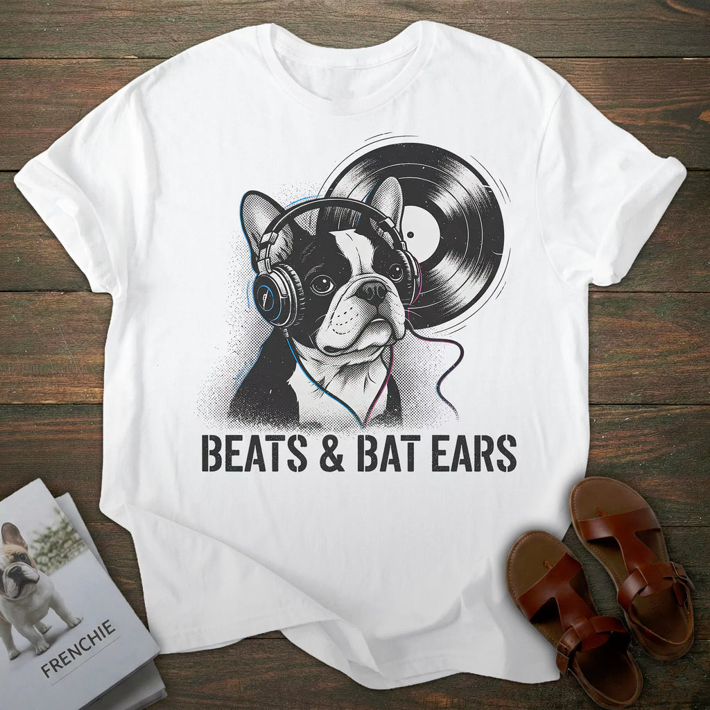 DJ French Bulldog T-shirt