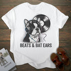 DJ French Bulldog T-shirt